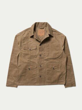 Schaefer Outfitter RangeWax Mesquite Brush Jacket in Sand, Size Large